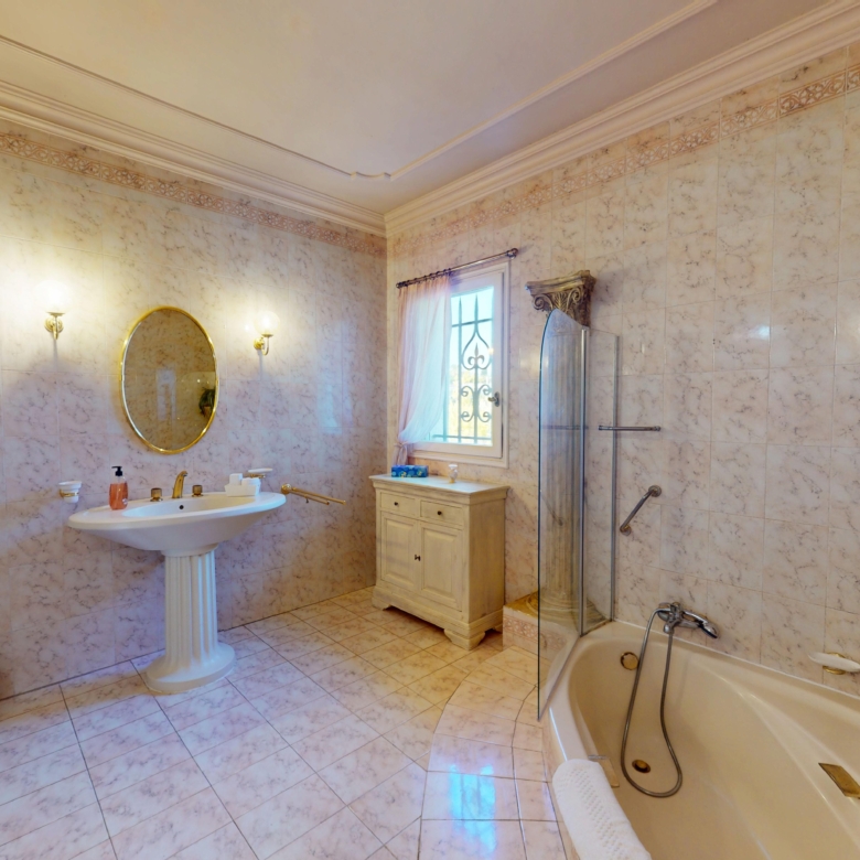 Propriété de caractère avec piscine et vue sur le Château